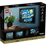 Playset   Lego The Starry Night - Vincent Van Gogh 21333         2316 Pieces 38 x 28 x 12 cm-6