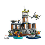 Construction set Lego 60419 Police Station Island Multicolour 980 Pieces-6