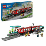 Construction set Lego 60423 Downtown Tram and Station Multicolour-0