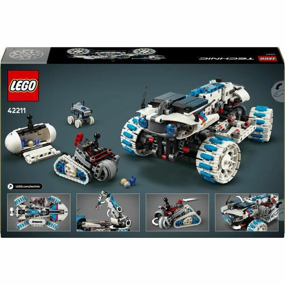 Construction set Lego 42211 Lunar Outpost Moon Rover Space Vehicle 1082 Pieces-10
