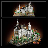 Construction set Lego 21063 Neuschwanstein Castle 3455 Pieces-11