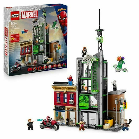 Construction set Lego 76324 Spider-Man VS Oscorp 808 Pieces-0
