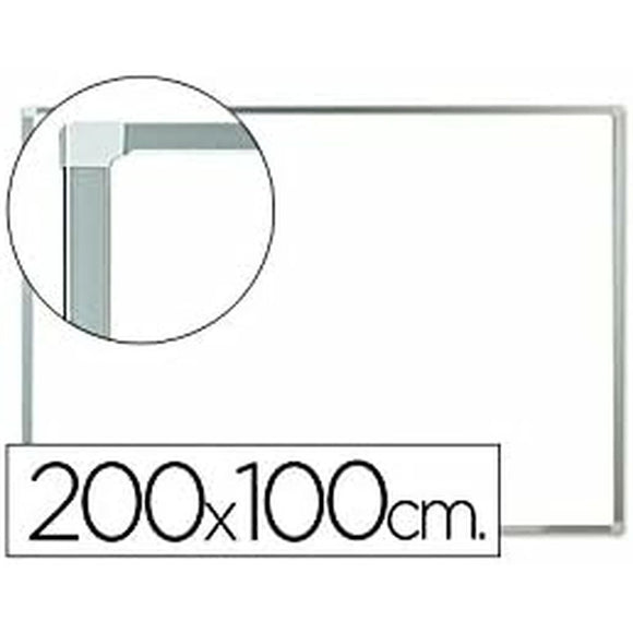 Magnetic board Q-Connect KF03580 White Aluminium 200 x 100 cm-0