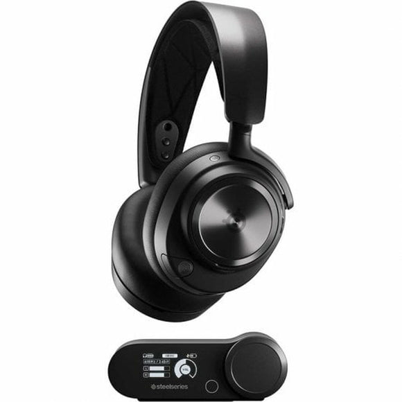 Headphones with Microphone SteelSeries Arctis Nova Pro Wireless Black-0