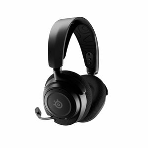 Headphones with Microphone SteelSeries 61553 Black-0