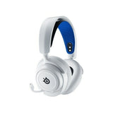 Headphones with Microphone SteelSeries Arctis Nova 7P Blue White-2