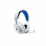 Headphones with Microphone SteelSeries Arctis Nova 7P White-25