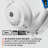 Headphones with Microphone SteelSeries Arctis Nova 7P White-1