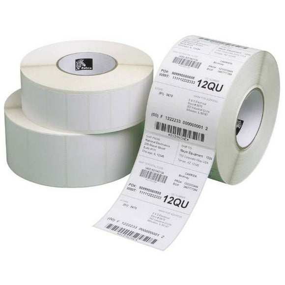 Roll of Labels Zebra 76528 White-0