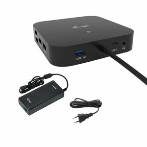 USB Hub i-Tec C31HDMIDPDOCKPD100 Black 100 W-0