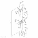 TV Mount Neomounts FPMA-D700DV 10-27" 27" 10" 6 Kg-1