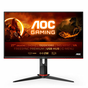 Monitor AOC C27G2ZU/BK 27" FHD LED Full HD 240 Hz-0