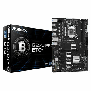 Motherboard ASRock Q270 Pro BTC+ INTEL Q270 LGA 1151-0