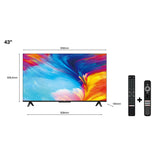 Smart TV TCL 43P635 4K Ultra HD 43" LED HDR D-LED-8