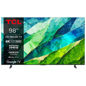 Smart TV TCL 98C855 4K Ultra HD QLED AMD FreeSync 98"-0