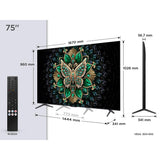 Smart TV TCL 75C6K 75" 4K Ultra HD HDR QLED QD Mini LED-13