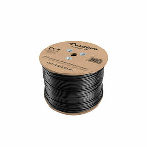 FTP Category 5e Rigid Network Cable Lanberg LCF5-21CU-0305-BK 305 m Black-0