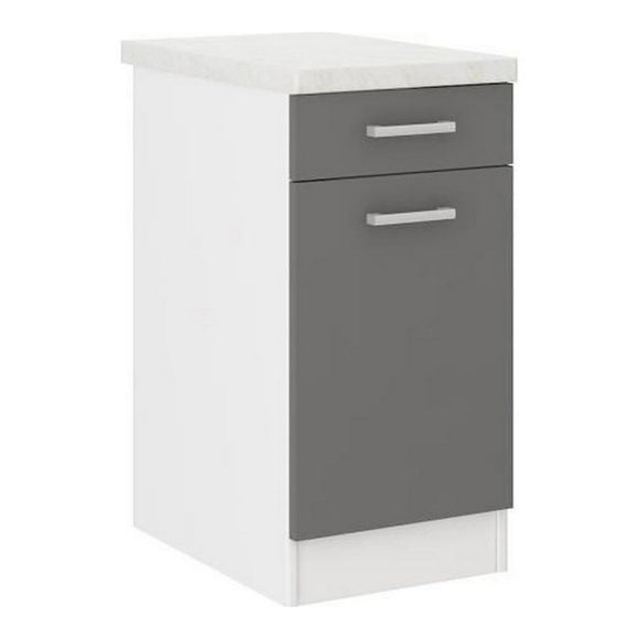 Kitchen furniture 40 x 47 x 82 cm Grey Melamin PVC-0