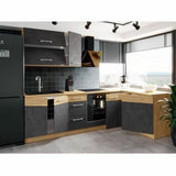Kitchen furniture ROCK Grey 58 x 72 cm-1