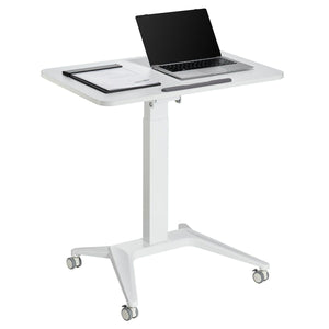 Desk MacLean MC-453W White Steel 80 x 52 cm-0