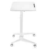 Desk MacLean MC-453W White Steel 80 x 52 cm-3