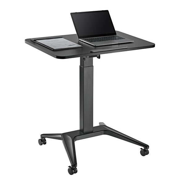 Desk MacLean MC-453B Black Steel 80 x 52 cm-0