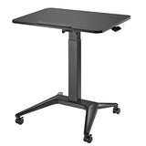 Desk MacLean MC-453B Black Steel 80 x 52 cm-4