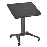 Desk MacLean MC-453B Black Steel 80 x 52 cm-3