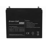 Battery for Uninterruptible Power Supply System UPS Green Cell AGM25 75 Ah 12 V-3