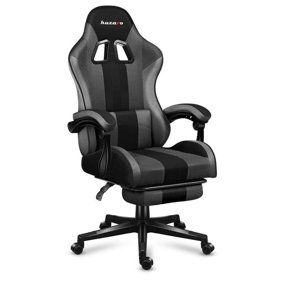 Gaming Chair Huzaro HZ-Force 4.7 Black Grey-0
