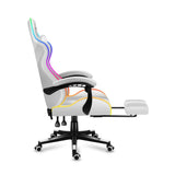 Gaming Chair Huzaro FORCE 4.7 RGB White-1