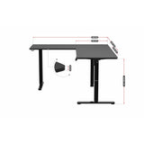 Desk Huzaro HZ-Hero 9.5 Black-1