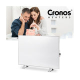 Heater Cronos CRP-1200TWP White Grey 1200 W 1 Piece-2