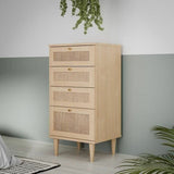 Chest of drawers Beige 50,4 x 41,4 x 108,8 cm-5