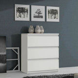 Chest of drawers Chelsea White 77,2 x 100,7 x 77 cm-3
