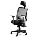 Office Chair Unique SAGA PLUS CZ Black-0