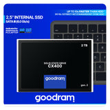 Hard Drive GoodRam SSDPR-CX400-02T-G2 2 TB SSD-2