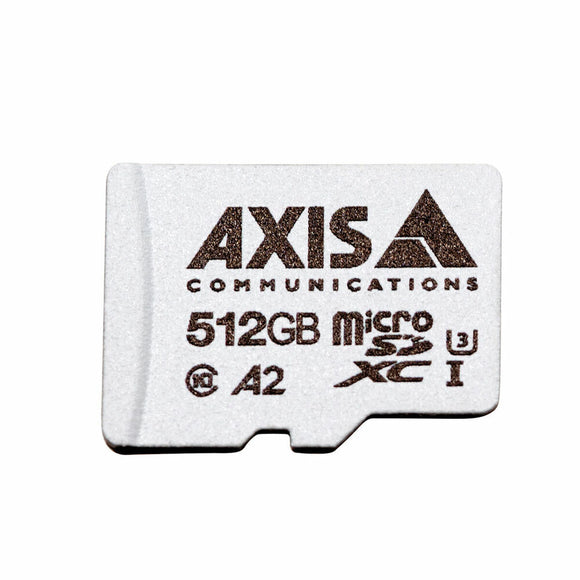 Micro SD Memory Card with Adaptor Axis 02365-001 512 GB-0