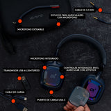 Headphones Logitech A30  Blue-1