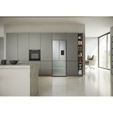 Combined Refrigerator Haier HFR5719EWMG 190 Silver-6