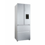 Combined Refrigerator Haier HFR5719EWMG 190 Silver-19