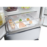Combined Refrigerator Haier HFR5719EWMG 190 Silver-1