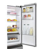 Combined Refrigerator Haier HFR7819ENGC 190 Steel-8