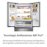 Combined Refrigerator Haier HFR7819ENGC 190 Steel-3