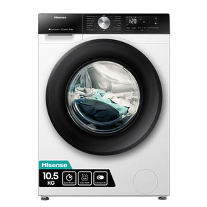 Washing machine Hisense WF3S1043BW3 59,5 cm 1400 rpm 1000 rpm 10,5 kg-0