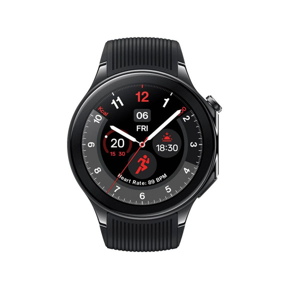 Smartwatch OnePlus Watch 2 Black Steel-0