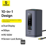 USB Hub Baseus B00568102813-00 Silver-1