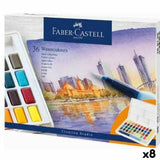 Watercolour paint set Faber-Castell Creative Studio (8 Units)-0