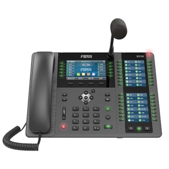 Landline Telephone Fanvil X210i Black Black/Grey-0