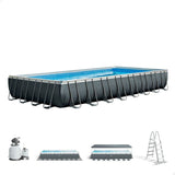Removable pool Intex 26374 975 x 132 x 488 cm-0